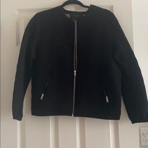 Jcrew quilted bomber jacket